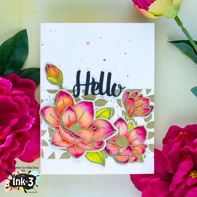 Hello Magnolia Friendship Card | Ink On 3
