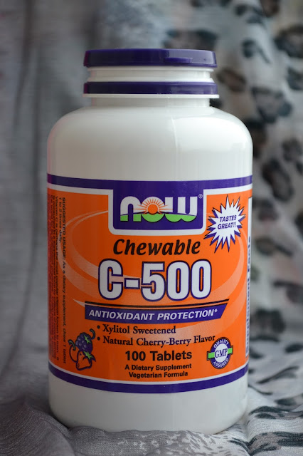 Now Foods Chewable C-500, Cherry-Berry Flavor, 100 Tablets