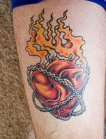 Flame Tattoo Design Gallery