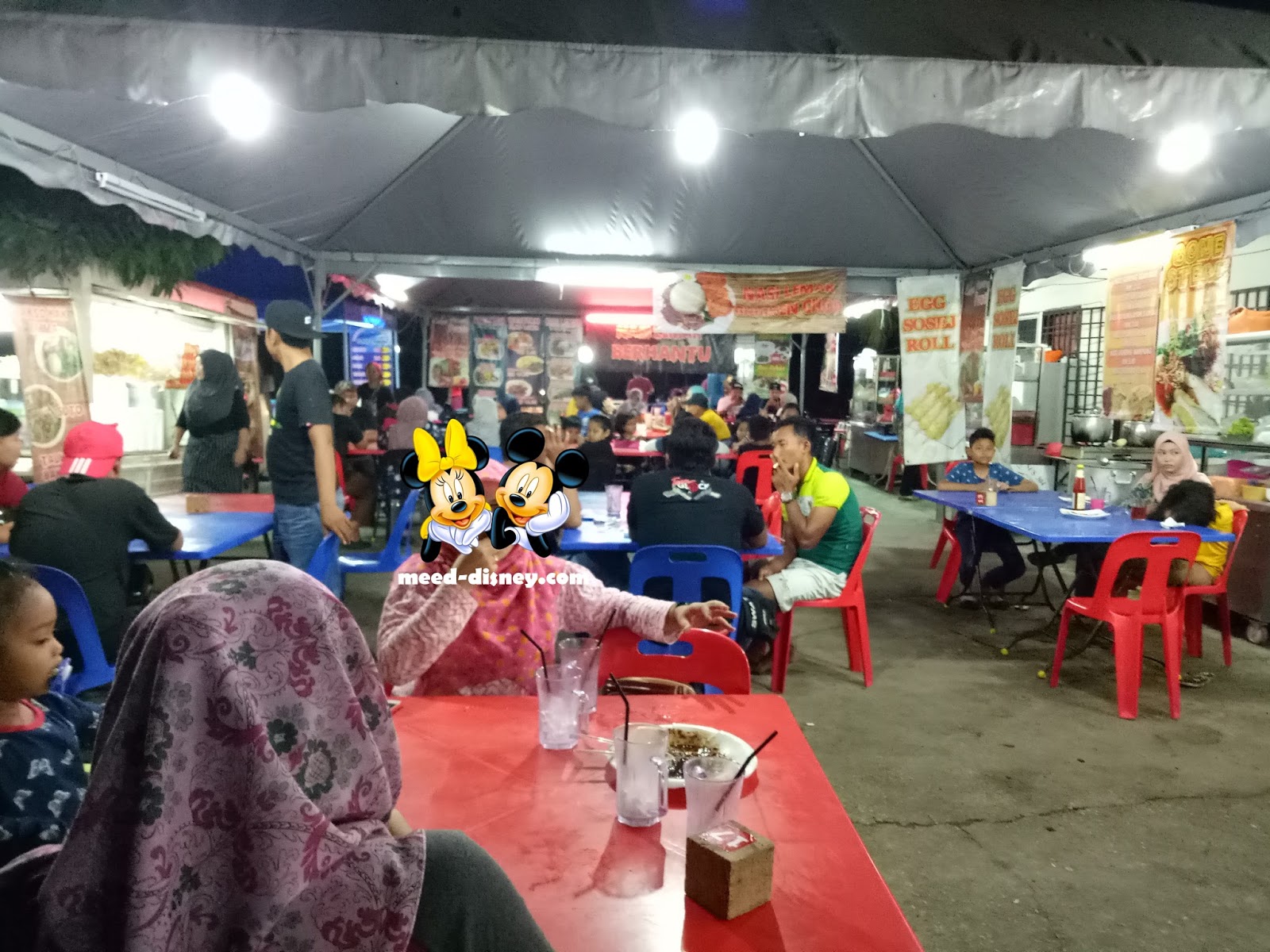 Makan Dengan Hantu Di Selera Flat Lama, Bandar Baru Uda 