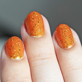 Nail Hoot Indie Lacquers Jack of the Lantern