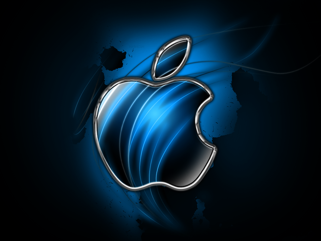 Cool Apple Logo Screensaver