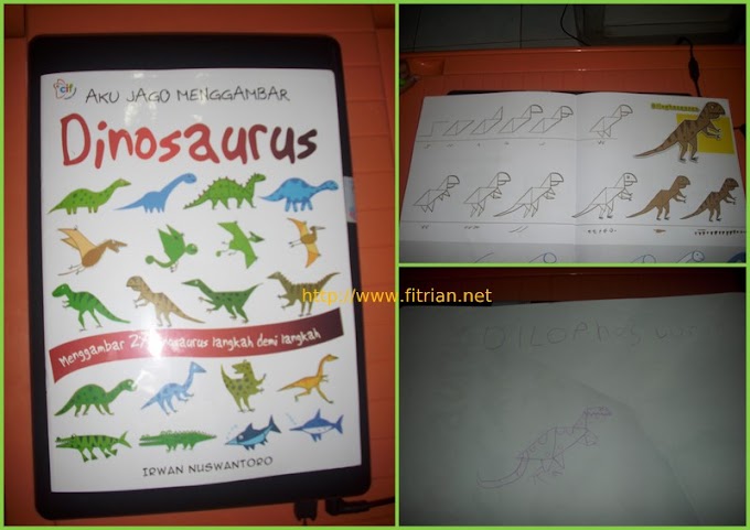 Menggambar Dinosaurus