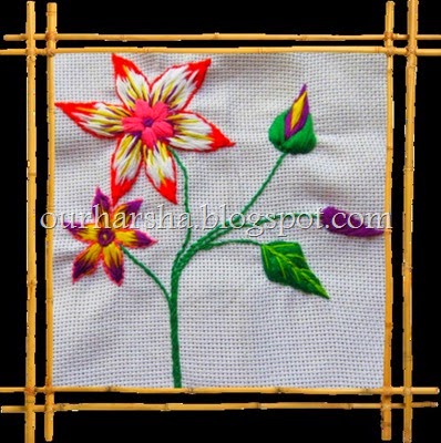 Flowers-hand embroidery (1) Flowers-hand embroidery (1)