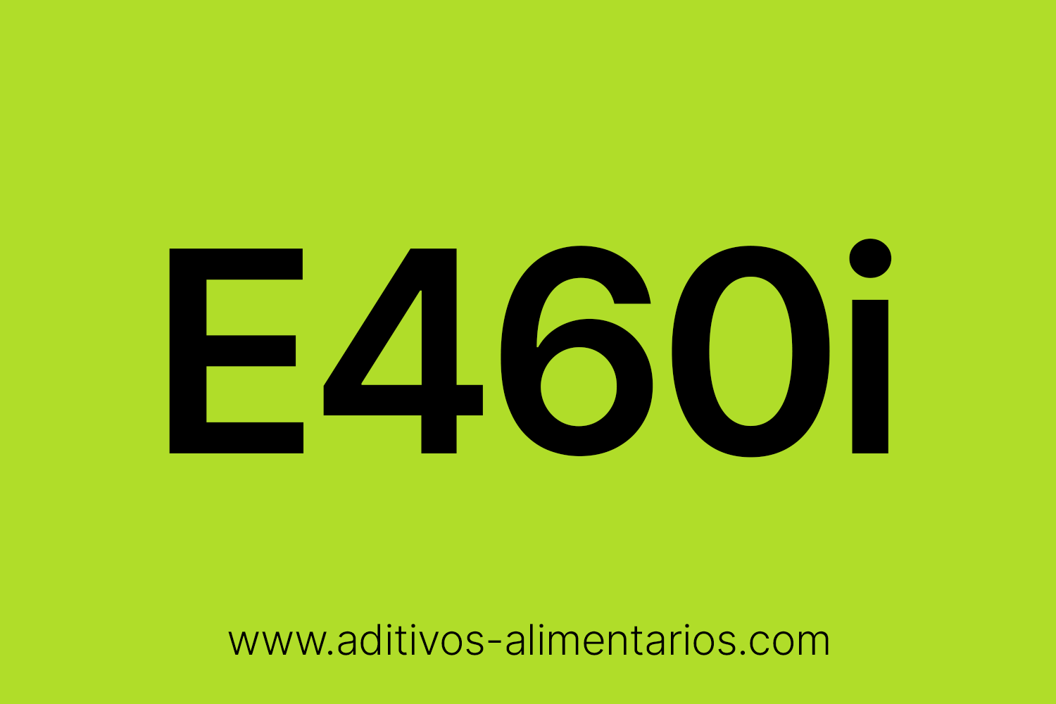 Aditivo Alimentario - E460i - Celulosa Microcristalina