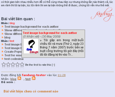 Related Posts with Description Effect - Tiện ích “Bài viết liên quan” cho Blogger by: http://namkna.blogspot.com/