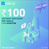 (Loot Deals) Niki App Flash Sale - Huge Discount On Recharge,Bus,Hotels,Electricity