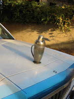 Martini Shaker Penguin Car Hood For Sale