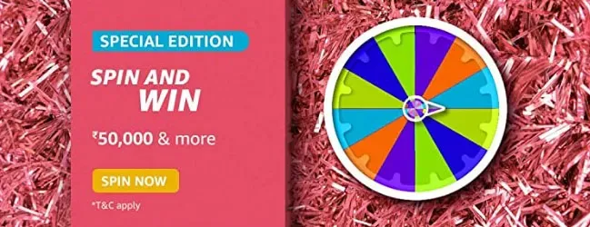 Special Edition Spin and Win