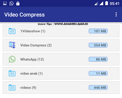 langkah perkecil video di smartphone