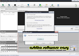 VideoPad Video Editor 2.22 With Serial