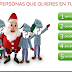 Postal animada con duendes y música