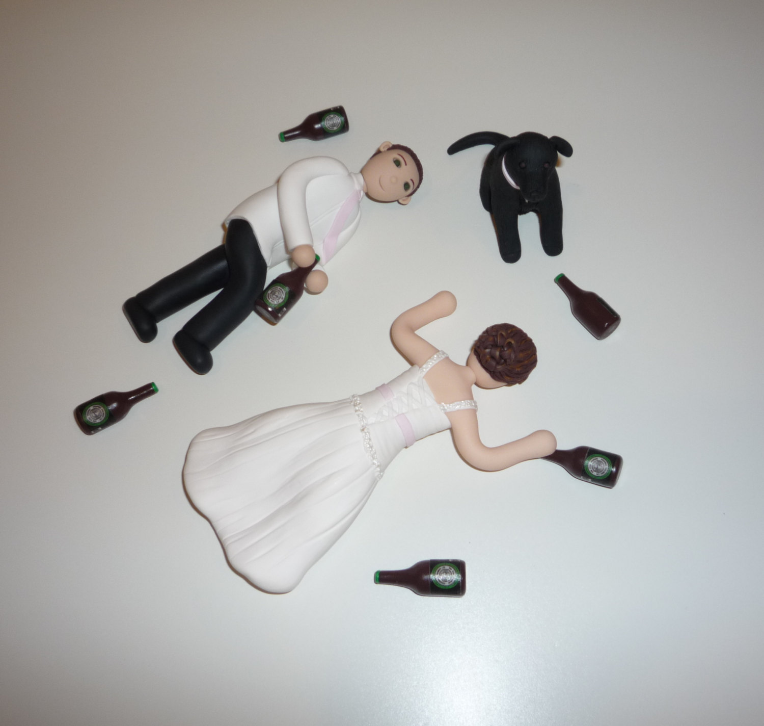 Funny Cute Wedding  Cake  Toppers 