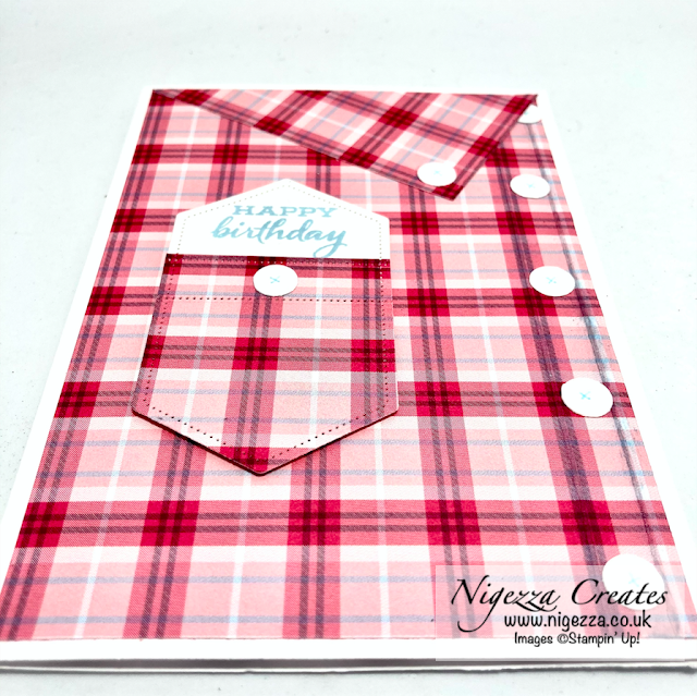 Masculine Shirt Card With A Pocket