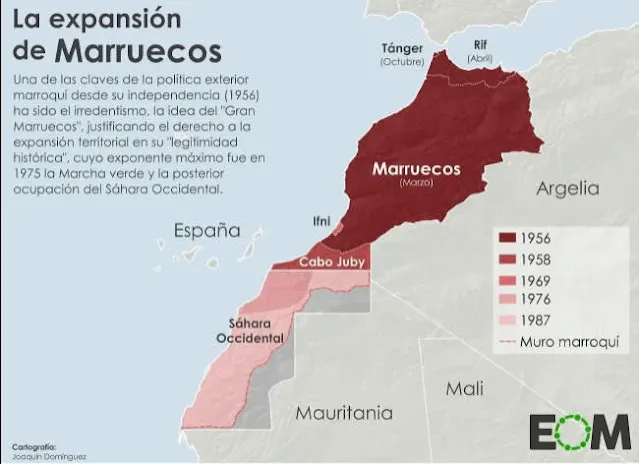 La expansion de marruecos