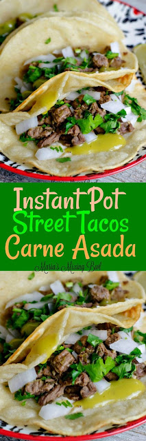 Instant Pot Steak Tacos (Carne Asada) Recipe