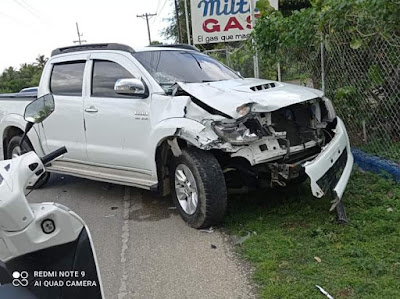 Accidente : en tramo carretero Las Matas Elías piña