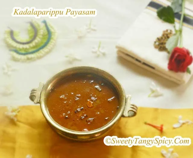 Kadala Parippu Pradhaman: A Luscious Lentil Dessert