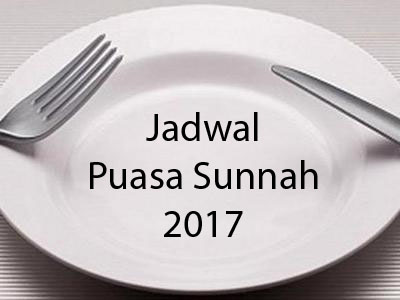 Jadwal Kalender Puasa Sunnah Tahun 2017 - Muslim Dakwah