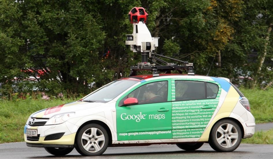 google street view car