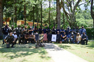 Treinão da Guarda Municipal reúne Polícia do Exército e Companhias de Operações com Cães de cinco municípios em Teresópolis