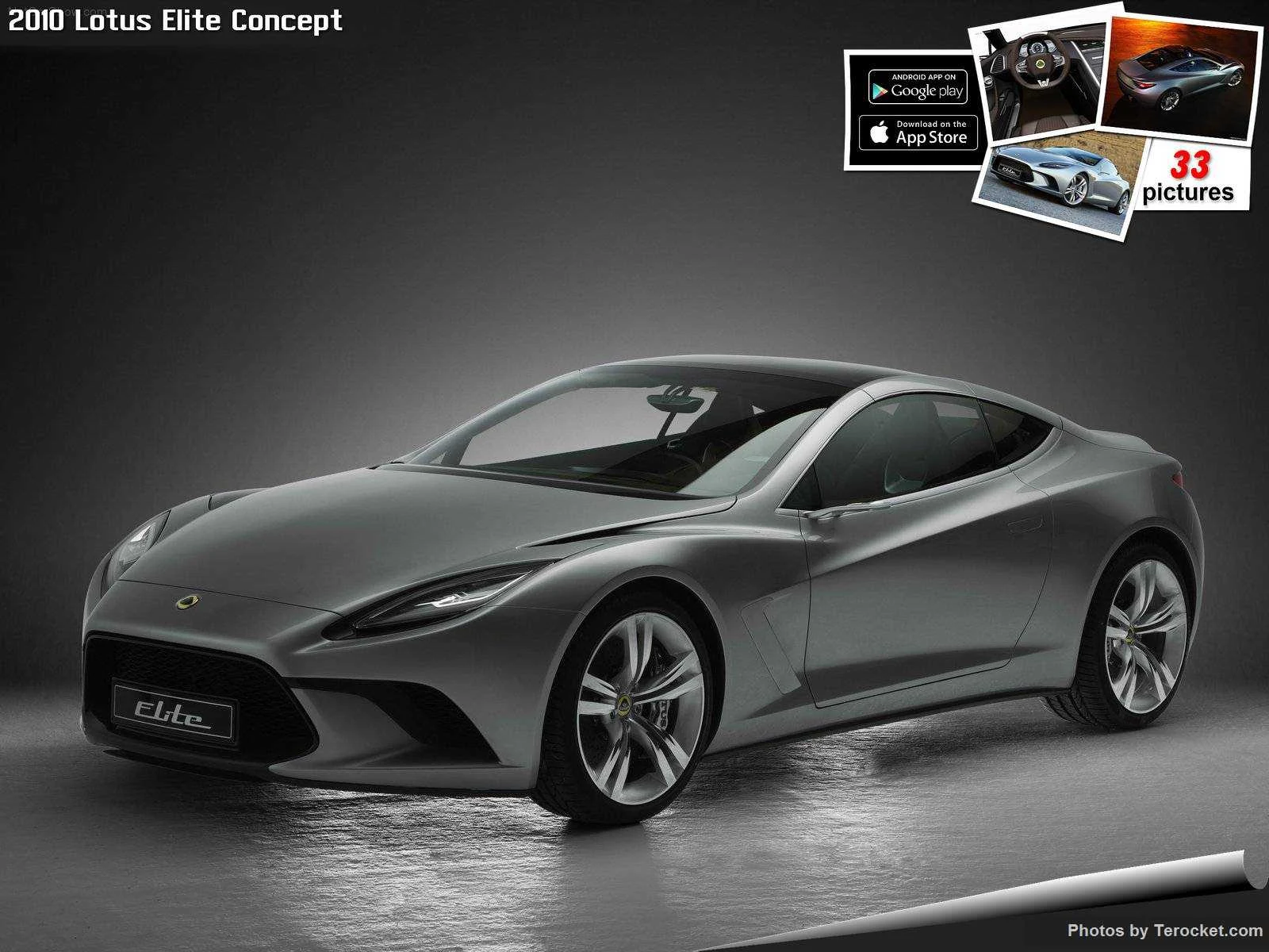 Hình ảnh siêu xe Lotus Elite Concept 2010 & nội ngoại thất