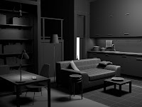 3d model interior ikea vray furniture