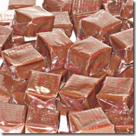 caramelo de chocolate