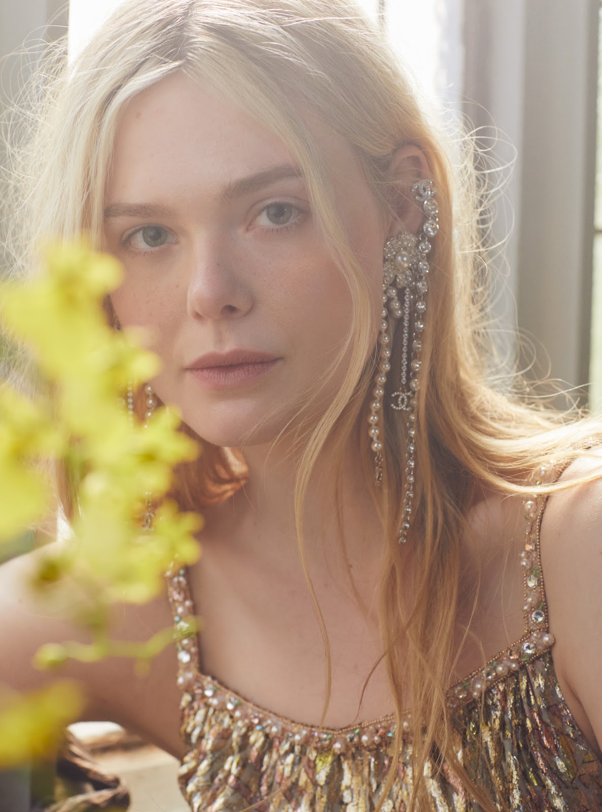 Elle Fanning in Harper's Bazaar UK May 2023 by Alexi Lubomirski