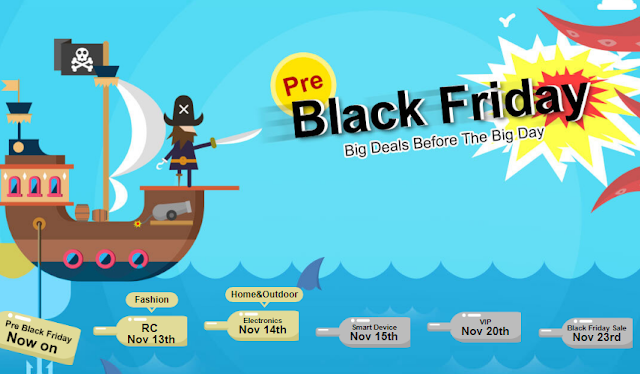 استعدادا Black Friday ! موقع banggood يطلق عروض رهيبة