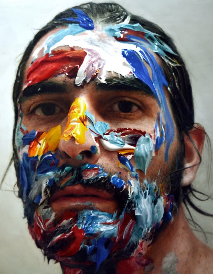 Self-Portraits Hyperrealistic Paintings