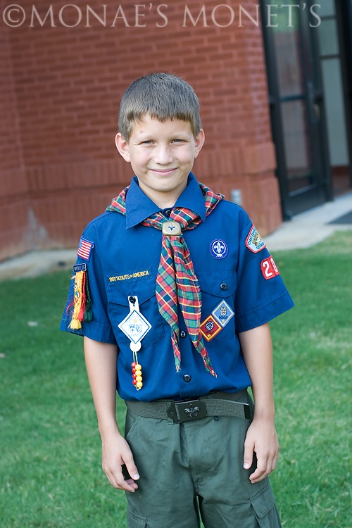 Austin crossing over to 11 year old scouts blog