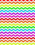 16 colors of Chevron backgrounds here! (neon rainbow multi color electric hot chevron background paper pattern)