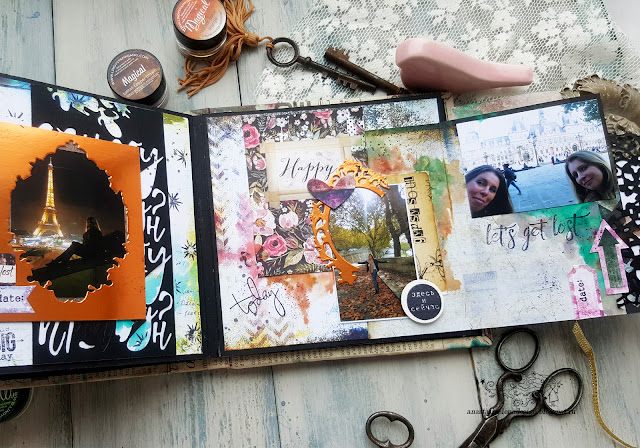 @nastyalena #album #scrapbooking #mixedmedia