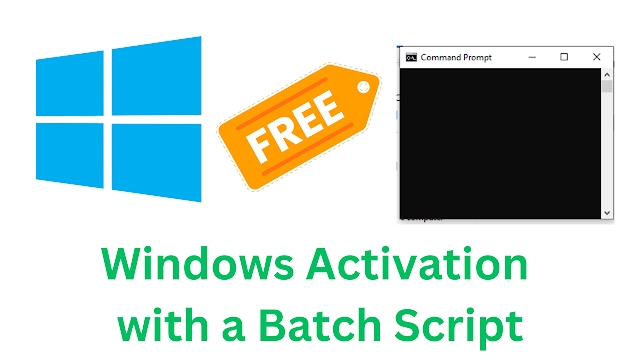 Automate Windows Activation with a Batch Script