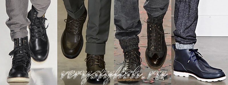 Winter 2015 Men's Shoes Fashion Trends