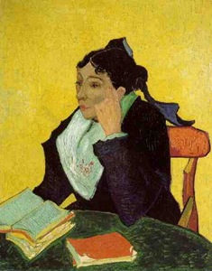 L'Arlesienne: Madame Ginoux with Books