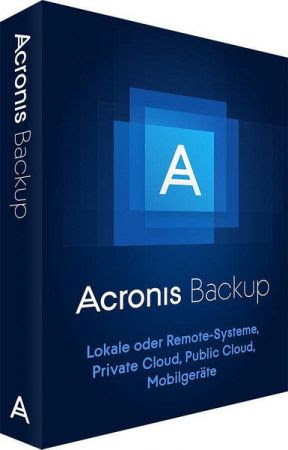 Acronis Cyber Backup 12.5 Build 16545 BootCD poster box cover