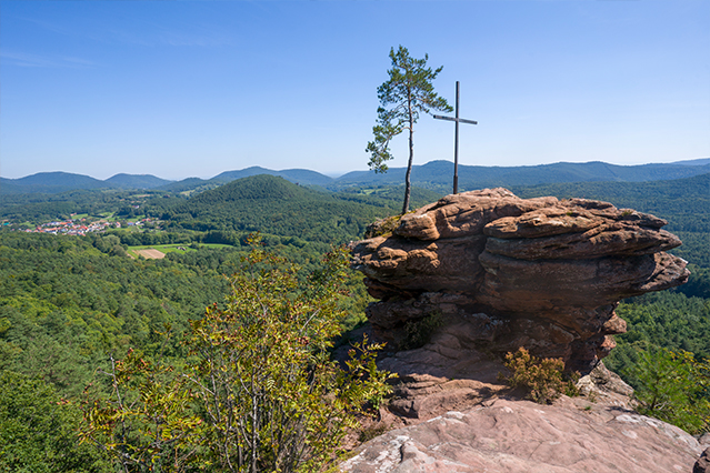 Felsenweg Gossersweiler-Stein | Wanderung Südliche Weinstrasse - Pfälzerwald 01