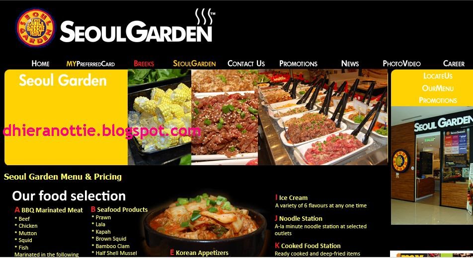 Sijil halal untuk Restoran Seoul Garden  Dhiera Zainudin