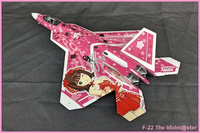 F-22 Raptor The Idolm@ster au 1/48.