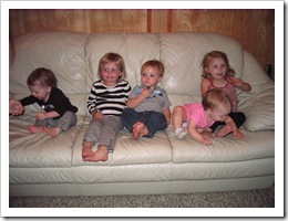 Carly, Avery, Reid, Faith & Annabelle - Oct. 2010