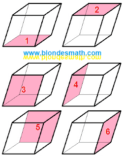 Площадь поверхности параллелепипеда. Шесть граней параллелепипеда. Математика для блондинок.