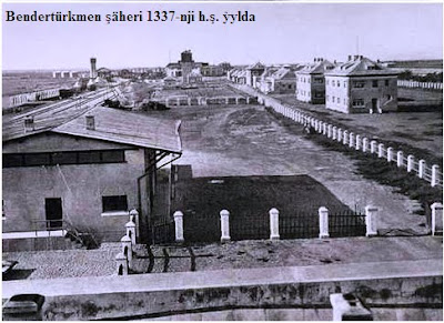 • 1337-nji ýylda Bendertürkmen şäheriniň keşbi