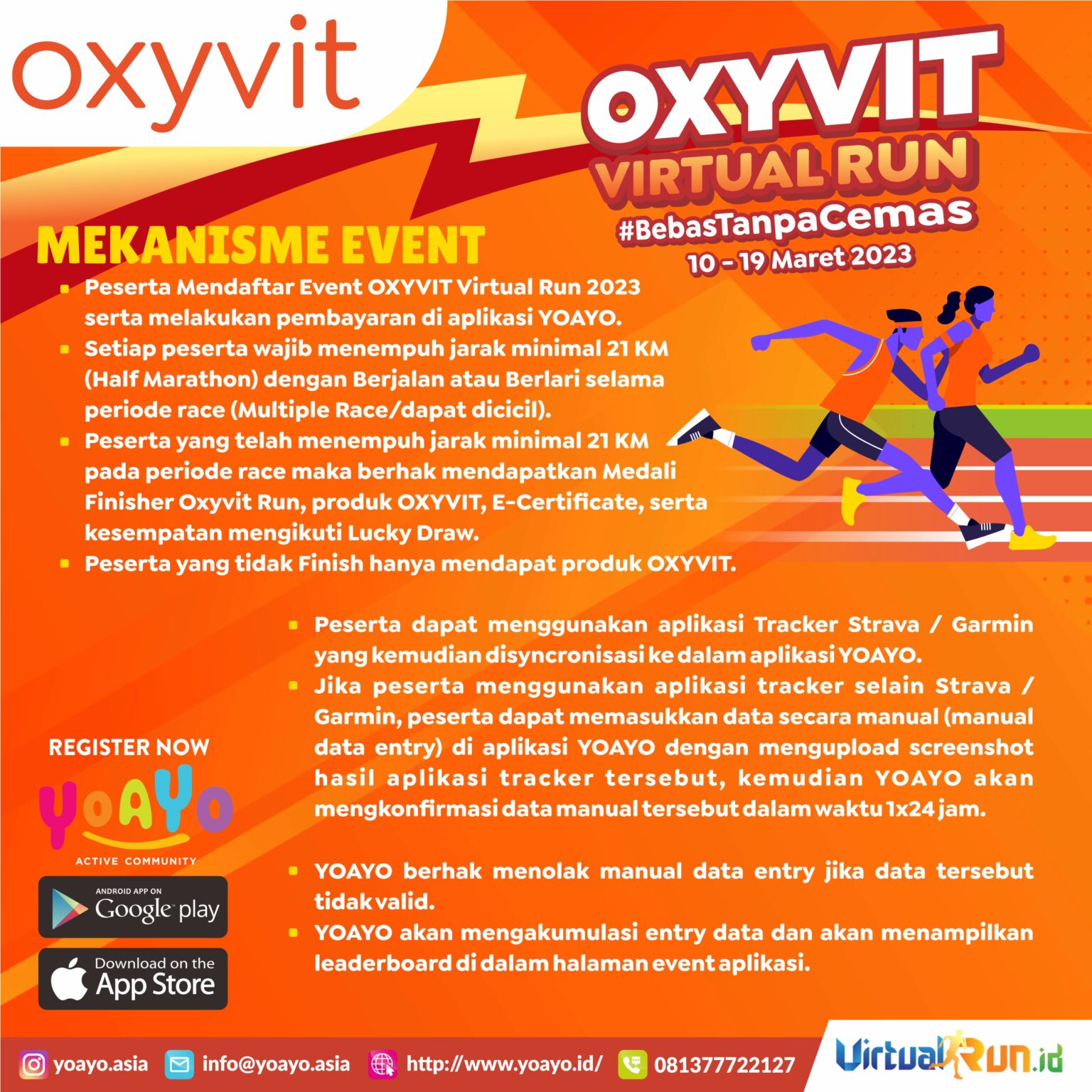 👟 Oxyvit Virtual Run â€¢ 2023