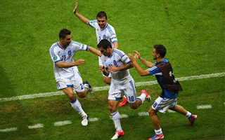 أهداف مباراة اليونان وروسيا 1-0 في بطولة اليورو 16-6-2012