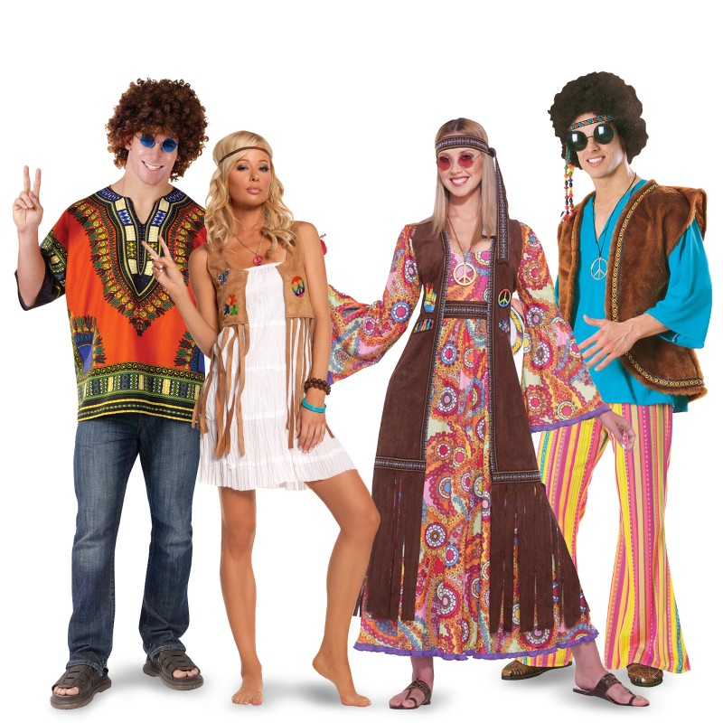 Norma 50th Hippie Birthday: Vestimenta de los 60' para fiestas de ...