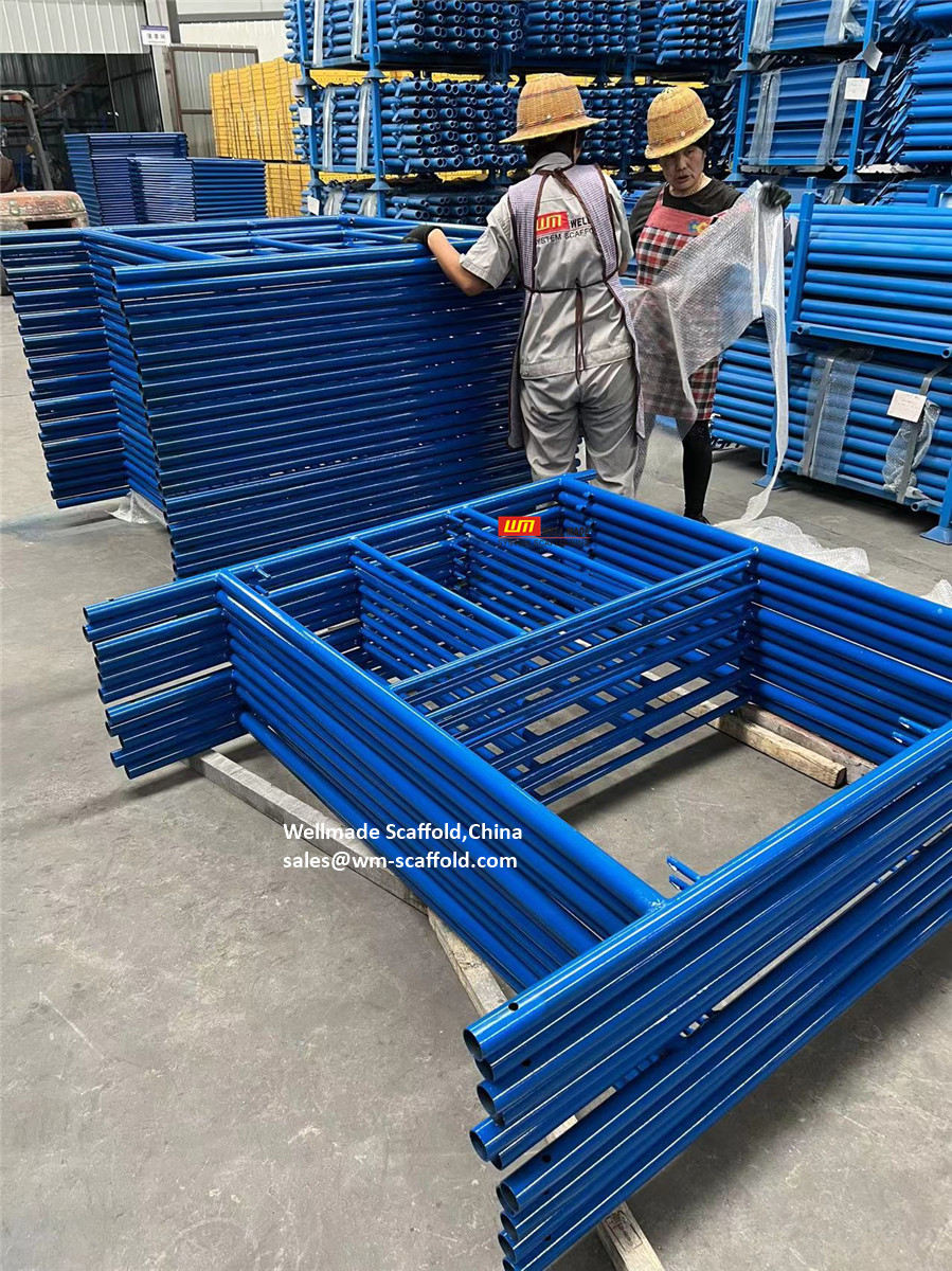 scaffold ladder frames in manufacturing - mason frame scaffolding - masonry equipment- Wellmade China