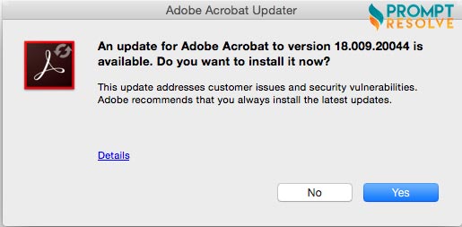 Updated the Acrobat Reader