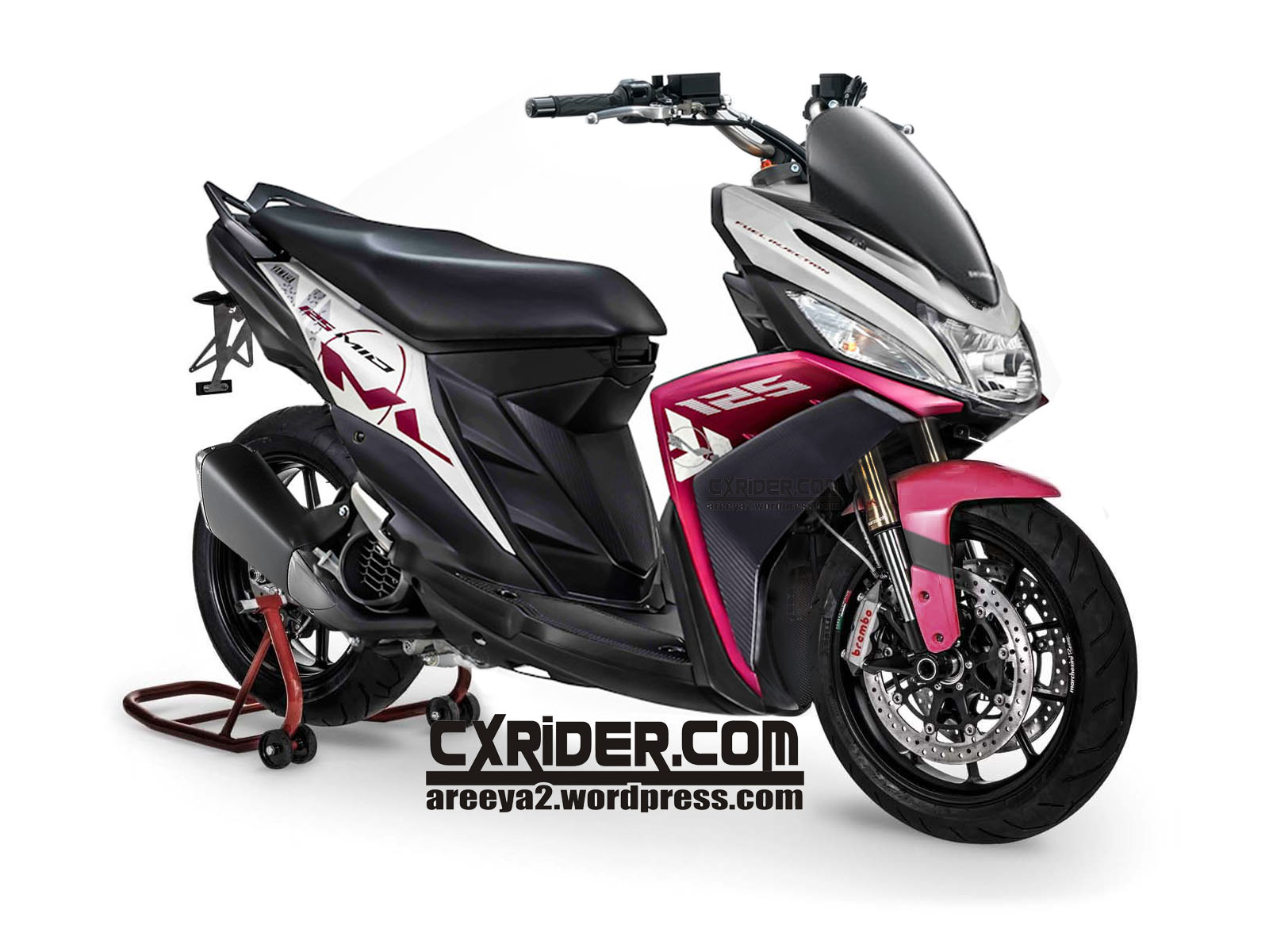 69 Modifikasi Motor  Yamaha Nmax Terbaru Modifikasi  Yamah 